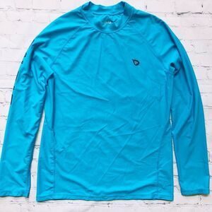 𝅺nwot Unisex Adult Large Baleaf LS Mock Turtleneck Performance Shirt